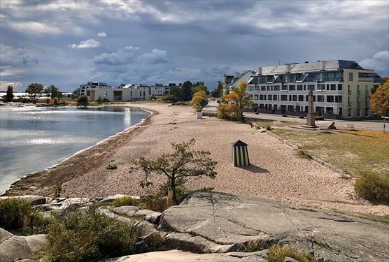 Hangon kaupungin rantamaisemaa